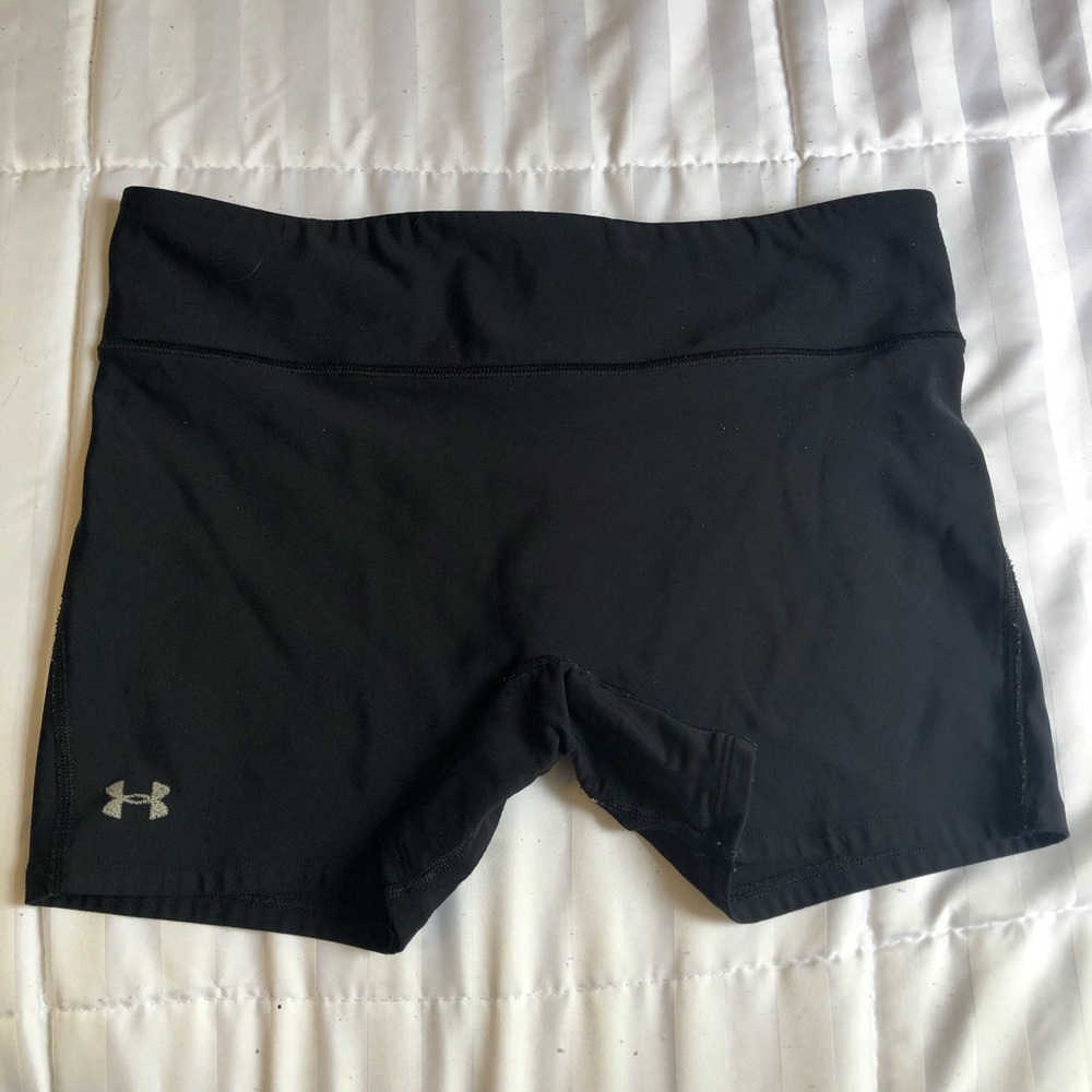 Under Armour  black athletic shorts